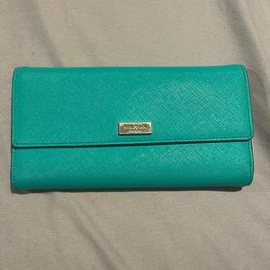 Kaye spade ♠️ teal wallet